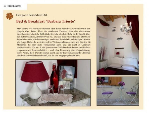 Bed & Breakfast Barbara Borgo Grotta Gigante Exterior foto